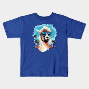 Lama vibes Kids T-Shirt